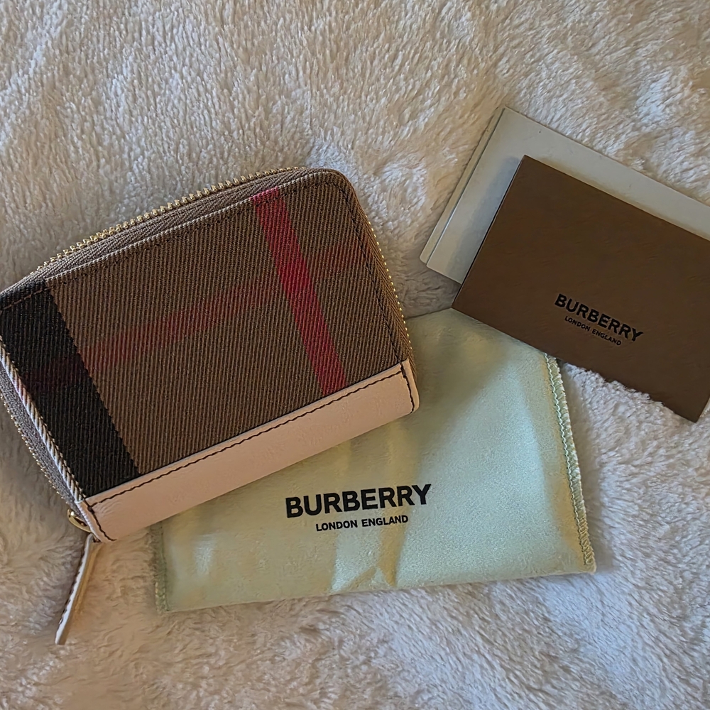 Burberry Checkered Wallet